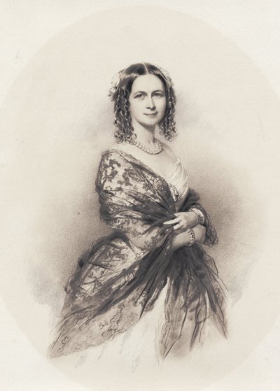 Portrait of Opera Singer Jenny Lind by Unbekannt Unbekannt